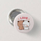 Dudububu - Lovely pin button (Vorne & Hinten)