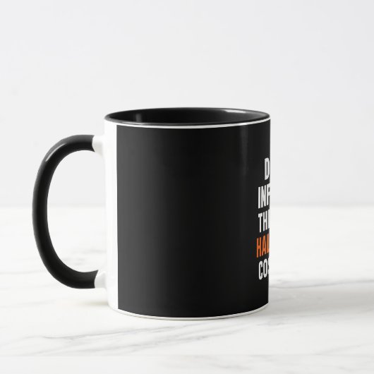 Due to Inflation Halloween Mug Tasse (Links)