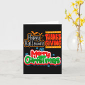 Due To Inflation This Is My Halloween Thanksgiving Karte (Gelbe Blume)