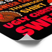 Due To Inflation This Is My Halloween Thanksgiving Poster (Ecke)