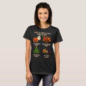 Due To Inflation This Is My Halloween Thanksgiving T-Shirt (Vorne ganz)