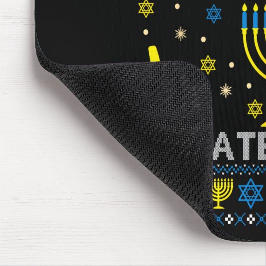 Due To Inflation This Is My Ugly Hanukkah Sweaters Mousepad (Ecke)