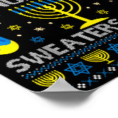 Due To Inflation This Is My Ugly Hanukkah Sweaters Poster (Ecke)