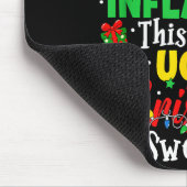 Due To Inflation This Is My Ugly Sweater Family Ch Mousepad (Ecke)