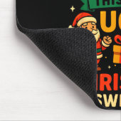 Due To Inflation Ugly Christmas Sweater Shirt, San Mousepad (Ecke)