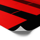 Duel in Red Bamboo - Samurai Battle Poster (Ecke)