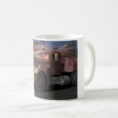 Duel-LKW-Kaffeetasse Kaffeetasse (VorderseiteRechts)
