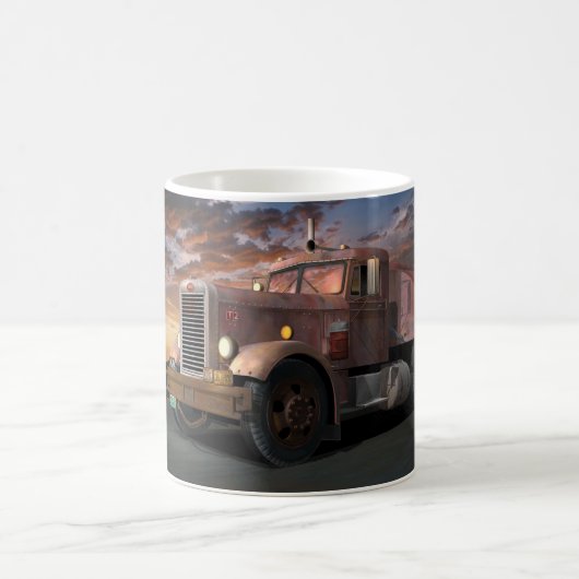 Duel-LKW-Kaffeetasse Kaffeetasse (Mittel)