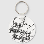 Duel Sprints Schlüsselanhänger (Vorderseite)