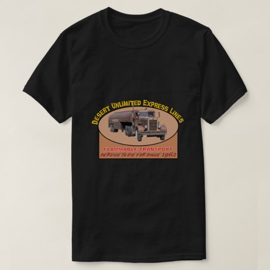 DUEL Truck Logo - Peterbilt - Film Classic T-Shir T-Shirt (Design vorne)
