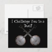 Dueling Banjos Postkarte (Vorne/Hinten)