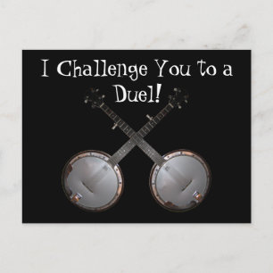 Dueling Banjos Postkarte