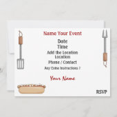 Dueling Grills ! SRF Save The Date (Rückseite)