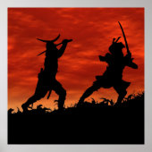Dueling Samurai Poster (Vorne)