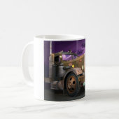 'Duell-55 Peterbilt Kaffee-Tasse "bereiten Sie 2" Kaffeetasse (Vorderseite Links)