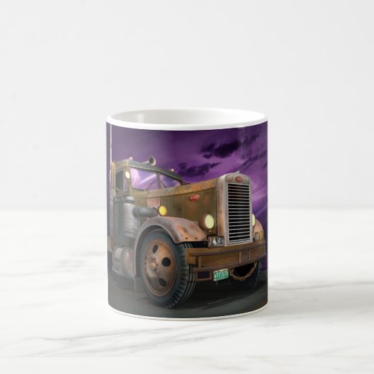 'Duell-55 Peterbilt Kaffee-Tasse "bereiten Sie 2" Kaffeetasse (Mittel)