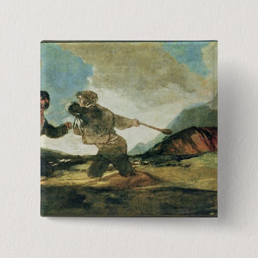 Duell Francisco Jose de Goya y Lucientes | mit Clu Button (Vorderseite)