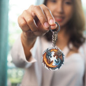 Duell von Elementen: Schlüsselanhänger von Feuerge