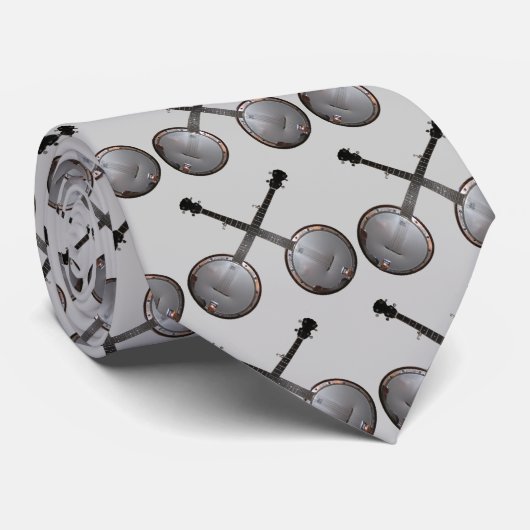 Duellbanjo-Krawatte Krawatte (Gerollt)