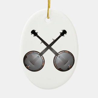 Duellbanjos Chistmas Jahr Templat Verzierung Keramik Ornament