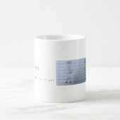 Duellbibliothekar-Gekritzel-Logo-Tasse Kaffeetasse (Mittel)