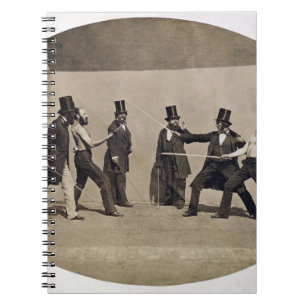 Duellieren (Foto) Notizblock