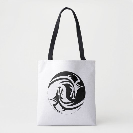 Duellierende Drachen Tasche (Vorderseite)
