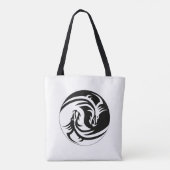 Duellierende Drachen Tasche (Rückseite)