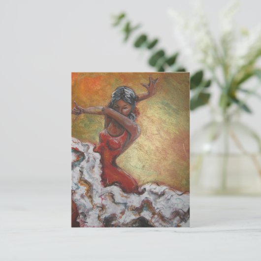 Duende Postkarte (Stehend Vorderseite)