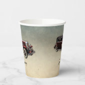 Duesenberg/Duesy Model J Klassischer Wagen Persona Pappbecher (Links)