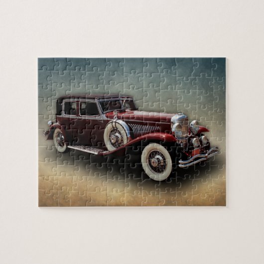 Duesenberg (Duesy) Modell J Klassik Car Puzzle (Horizontal)
