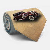 Duesenberg (Duesy) Modell J Oldtimer Krawatte (Gerollt)