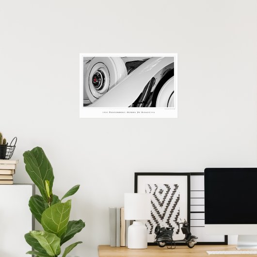 Duesenberg Model JN Roadster - Poster (Heimbüro)