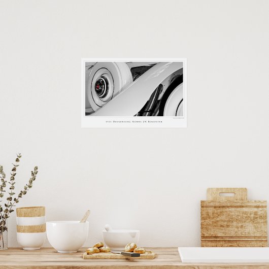 Duesenberg Model JN Roadster - Poster (Küche)