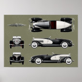 Duesenberg Speedster Poster (Vorne)