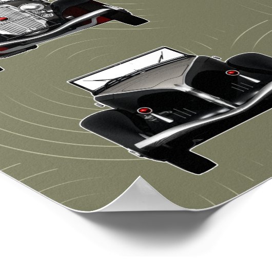Duesenberg Speedster Poster (Ecke)