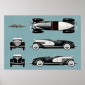 Duesenberg Speedster Poster (Vorne)