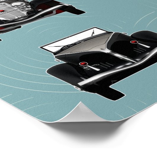 Duesenberg Speedster Poster (Ecke)