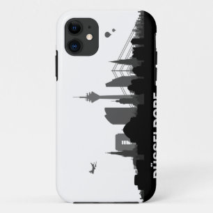 Duesseldorf skyline iPhone 5 sleeve/Case 11 Hülle
