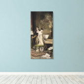 Duet (Mezzotint) Leinwanddruck (Insitu (Holzboden))