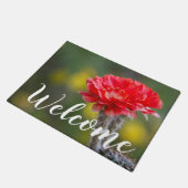 Duet of Firelight Kaktus Blume Doormat Fußmatte (Schrägansicht)