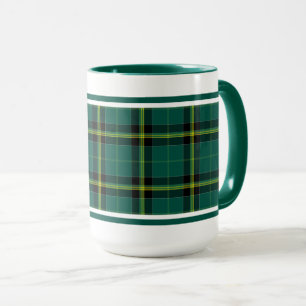 Duffan Tartan Muster Green Irish Kariert Tasse