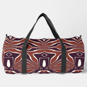 Duffel Bag, Ein braunes, klassisches Design Duffle Bag