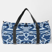 Duffel Bag, Ein klassisches Design in blauer Farbe Duffle Bag (Rückseite)