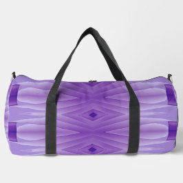 Duffel Bag, Ein lila, klassisches Design Duffle Bag