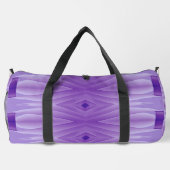 Duffel Bag, Ein lila, klassisches Design Duffle Bag (Rückseite)