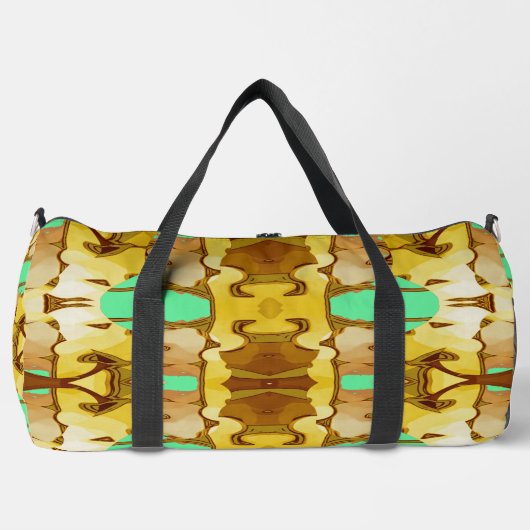 Duffel Bag, Ein modernes, vielfarbiges klassisches Duffle Bag (Vorderseite)