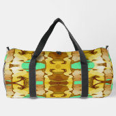 Duffel Bag, Ein modernes, vielfarbiges klassisches Duffle Bag (Rückseite)