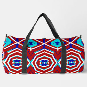 Duffel Bag, ein modernes, vielfarbiges klassisches Duffle Bag