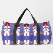Duffel Bag, Ein vielfarbiges klassisches Design, D Duffle Bag (Rückseite)